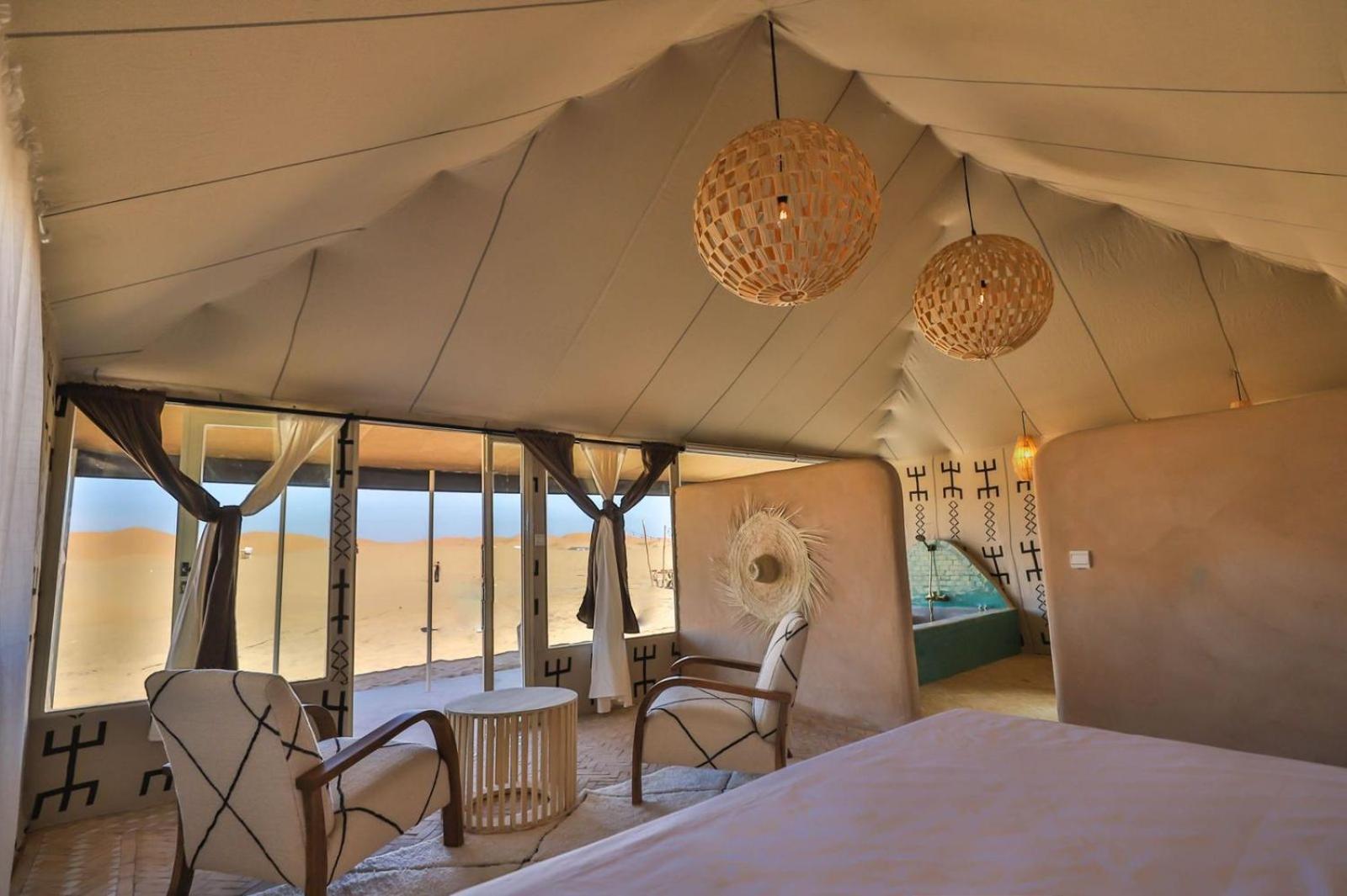 Готель Aiour Luxury Camp Мерзуга Екстер'єр фото